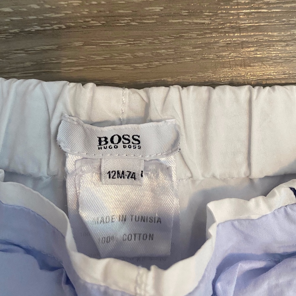 Hugo Boss blue lightweight pants - Picture 2 of 2